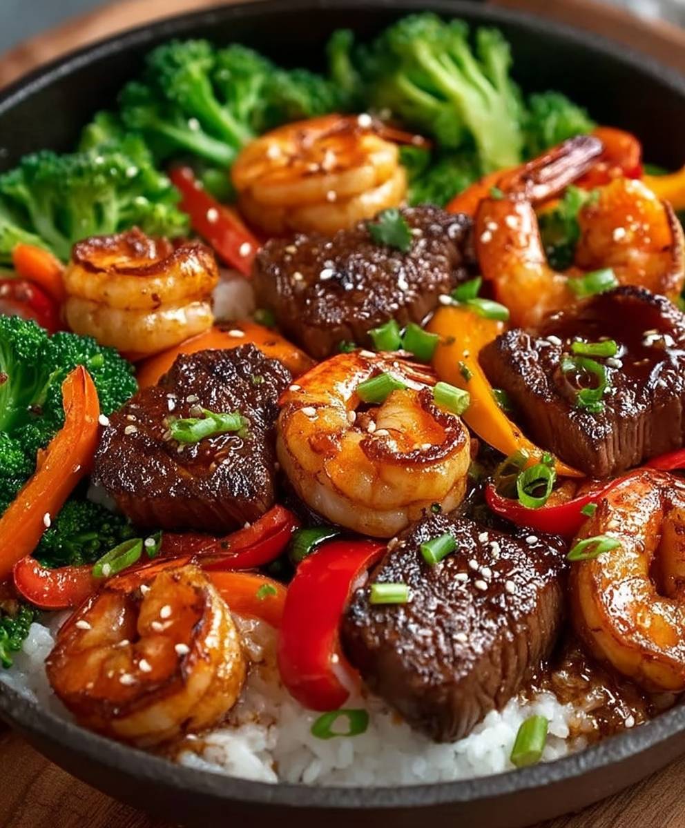 Teriyaki Surf and Turf