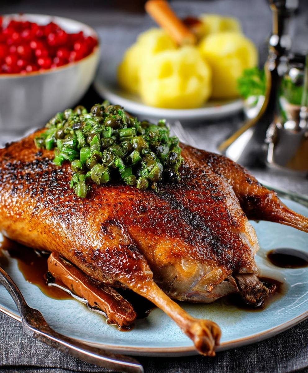Ganze Ente Sous Vide