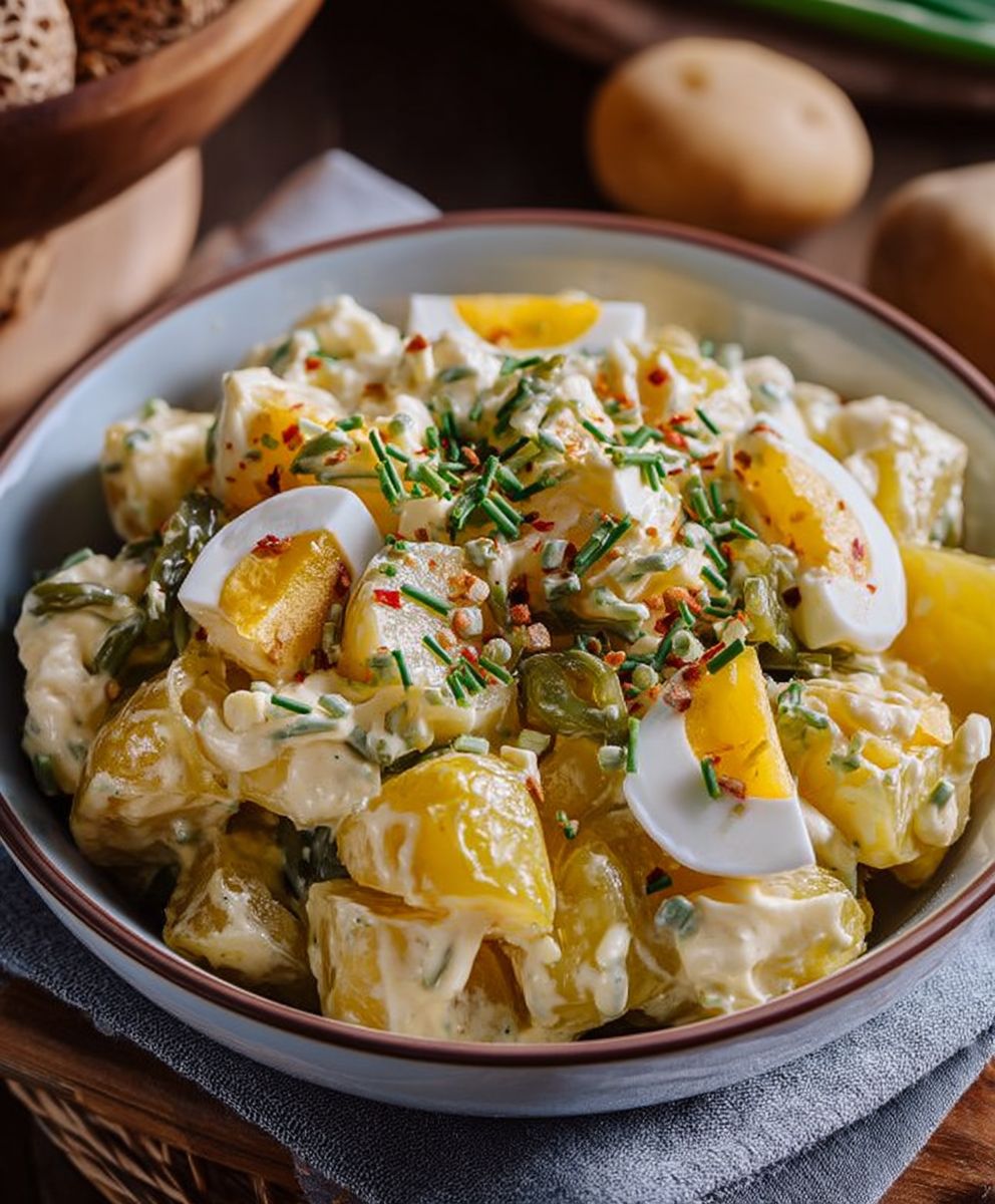 Kartoffelsalat mit Mayo