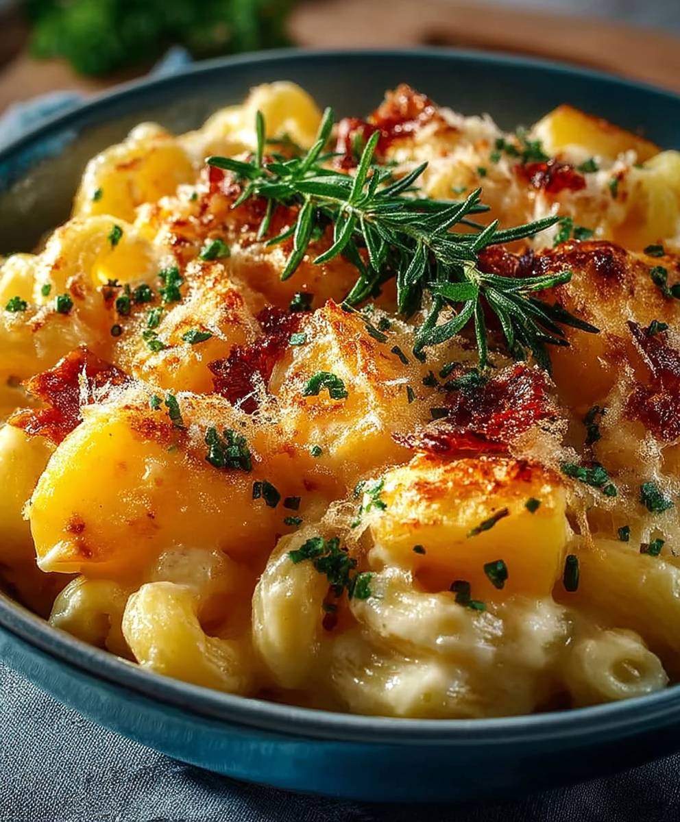 Pasta mit Kartoffeln