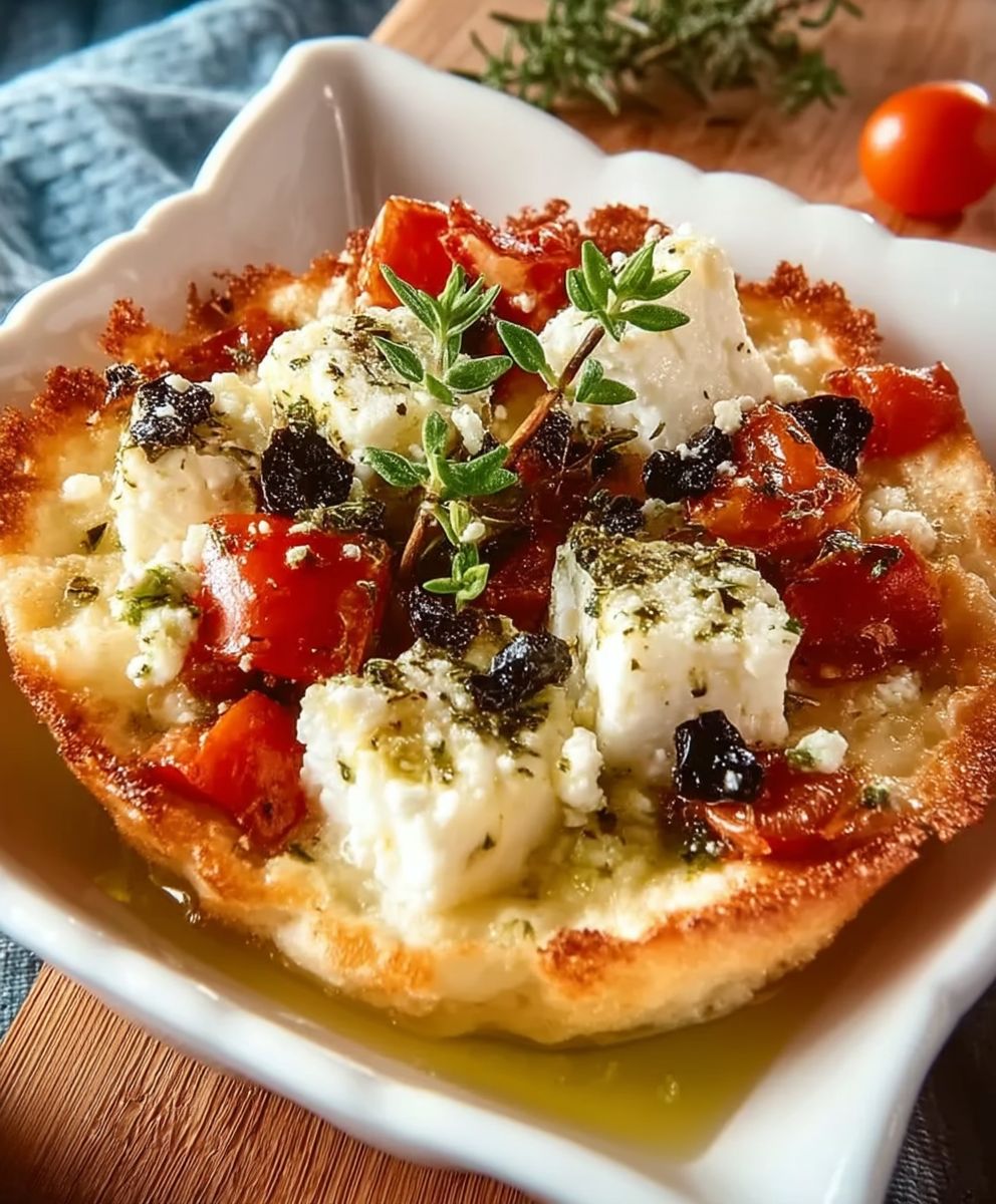 Mediterrane Feta Häppchen