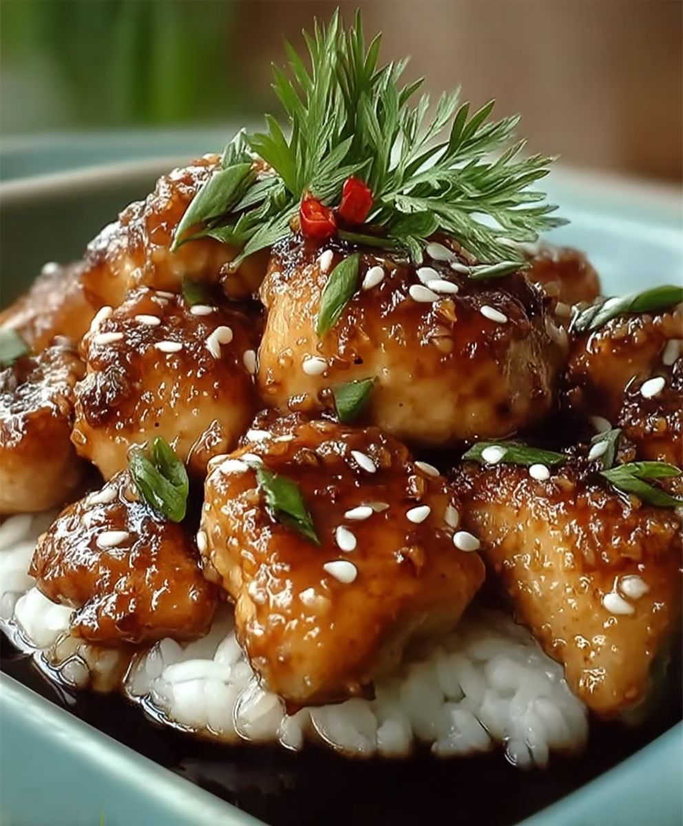 Honig Knoblauch Hähnchen