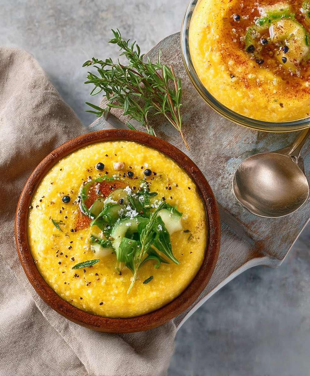 Polenta einfach schnell zubereiten