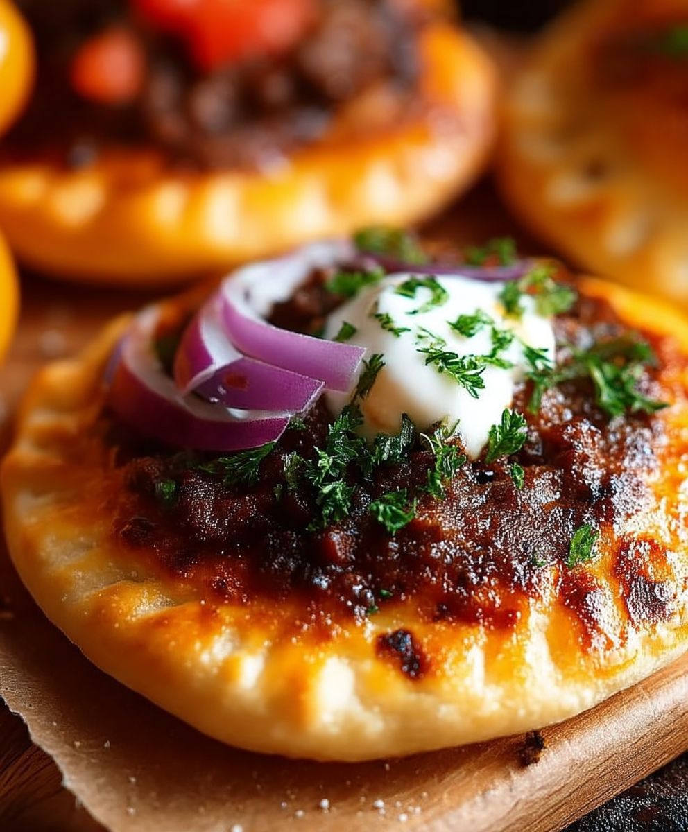 Lahmacun türkische Pizza