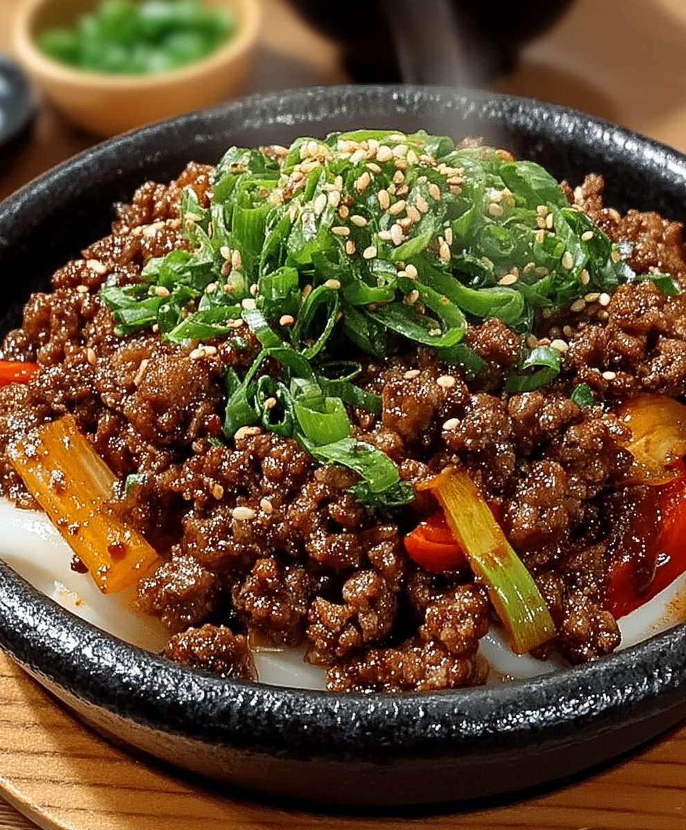 Bulgogi mit Hackfleisch einfach