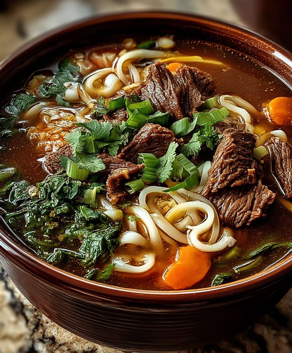 Lanzhou Rindfleisch Nudelsuppe