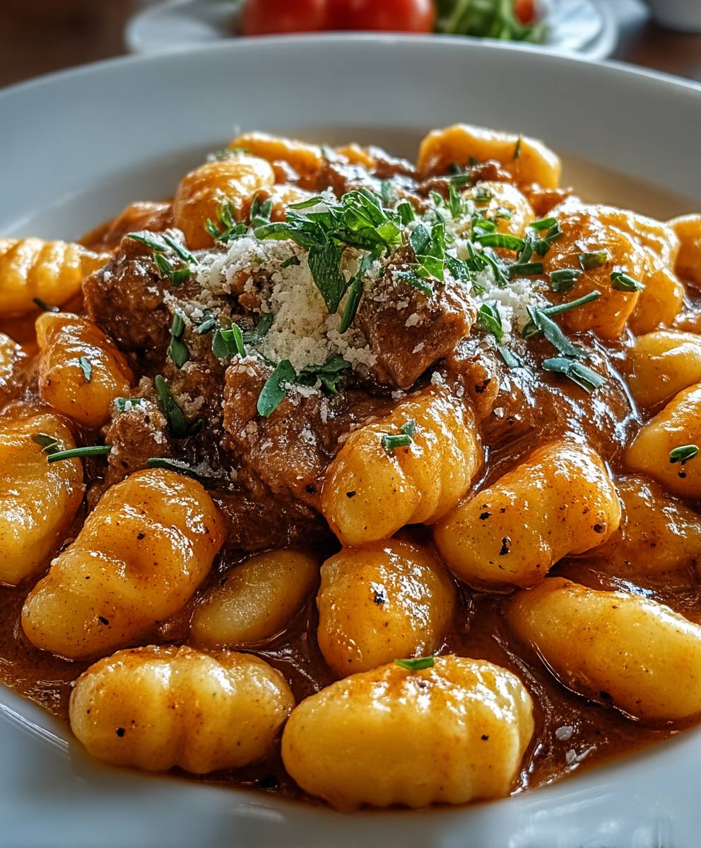 Gnocchi Gulasch einfach kochen