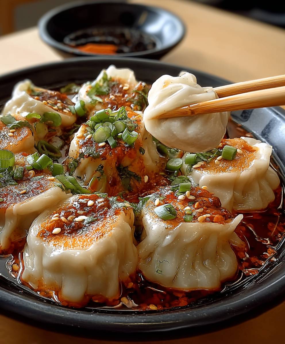 Pikante Ramen Knödel
