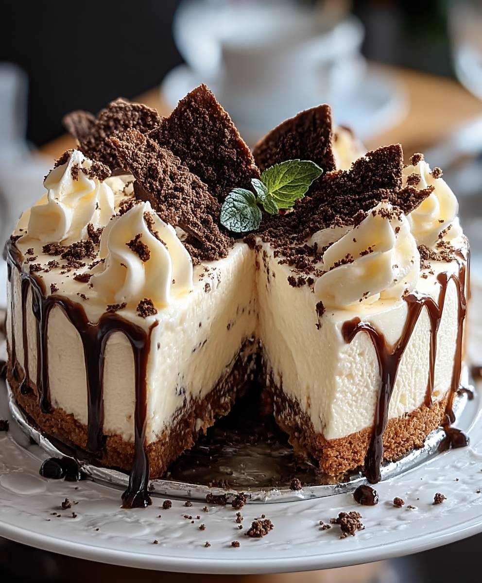 Stracciatella Kuchen backen
