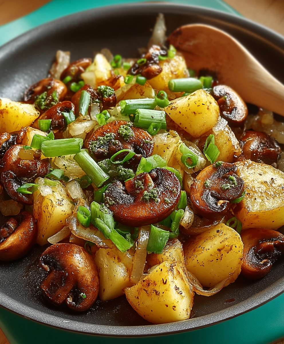 Champignon Kartoffel Pfanne