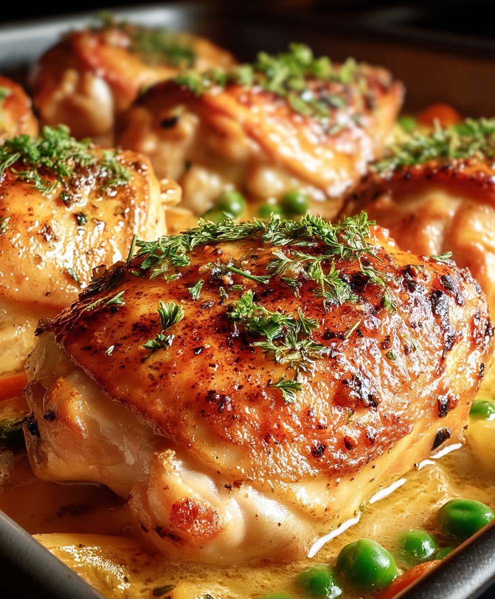 Zartes Ofen Huhn