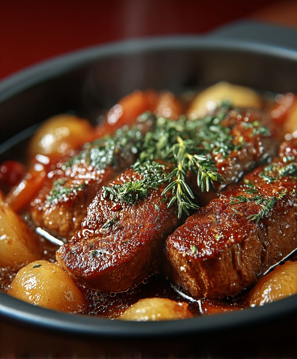 Filettopf Backofen