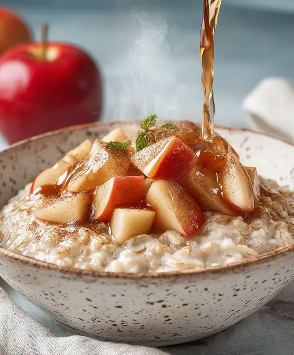 Apfel Zimt Porridge