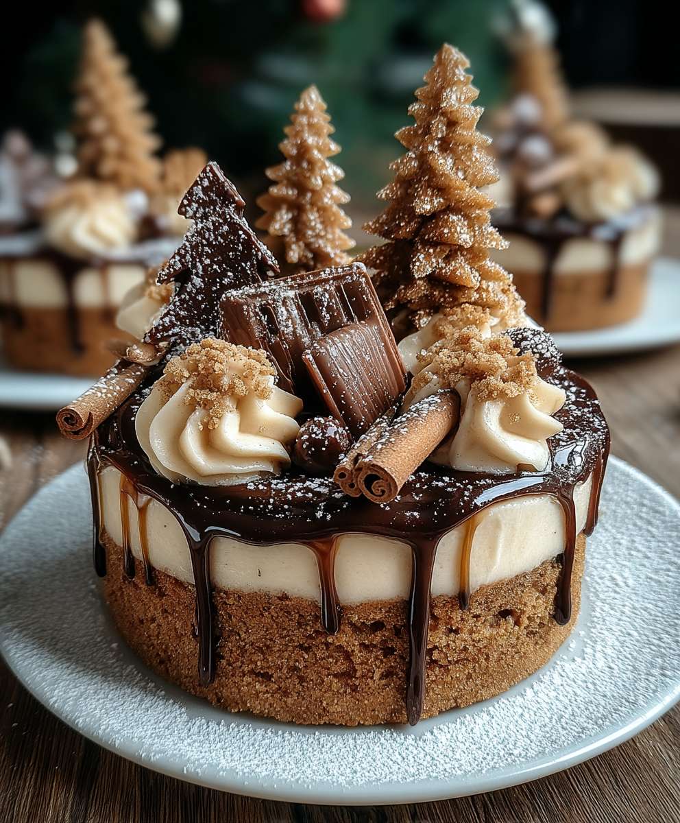 Zimtkuchen Schokoladenbäume backen