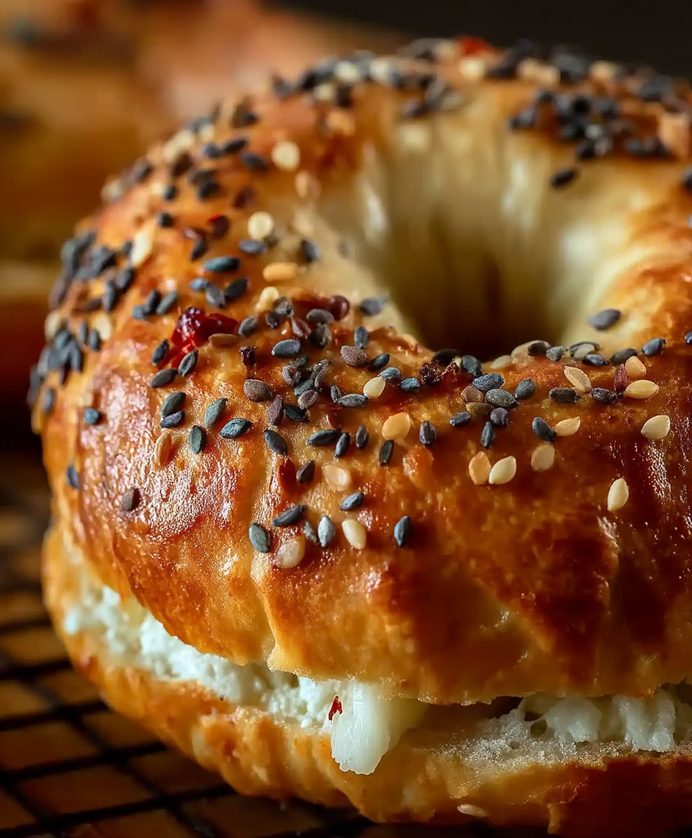 Protein Bagel backen