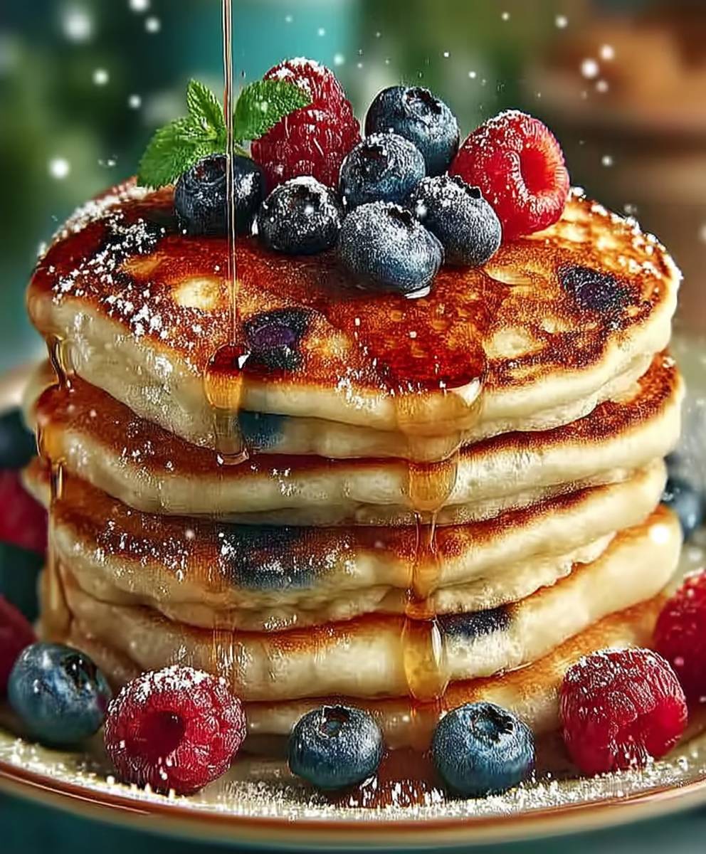 Fluffige Pancakes backen