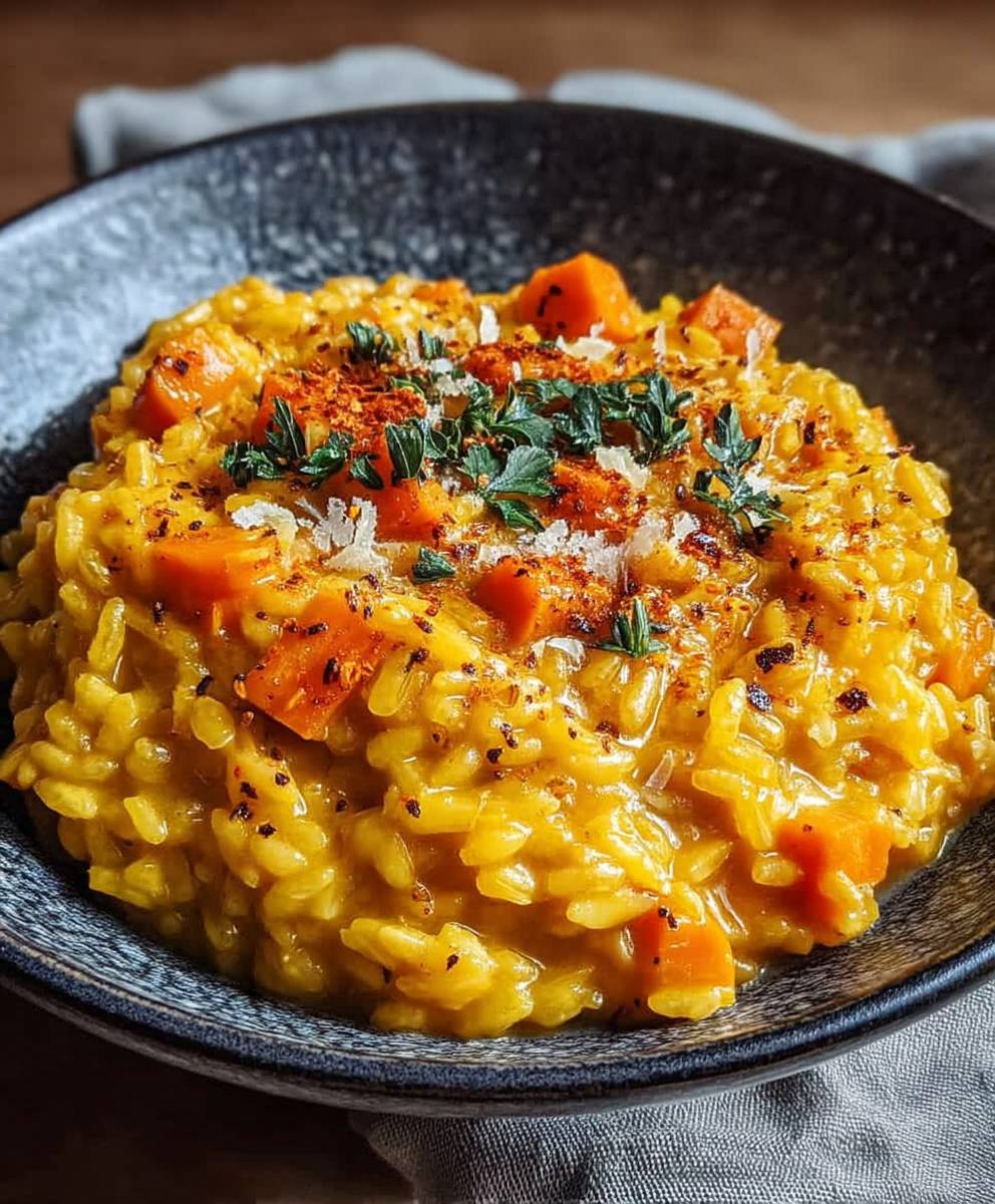 Karotten Safran Risotto Instant Pot