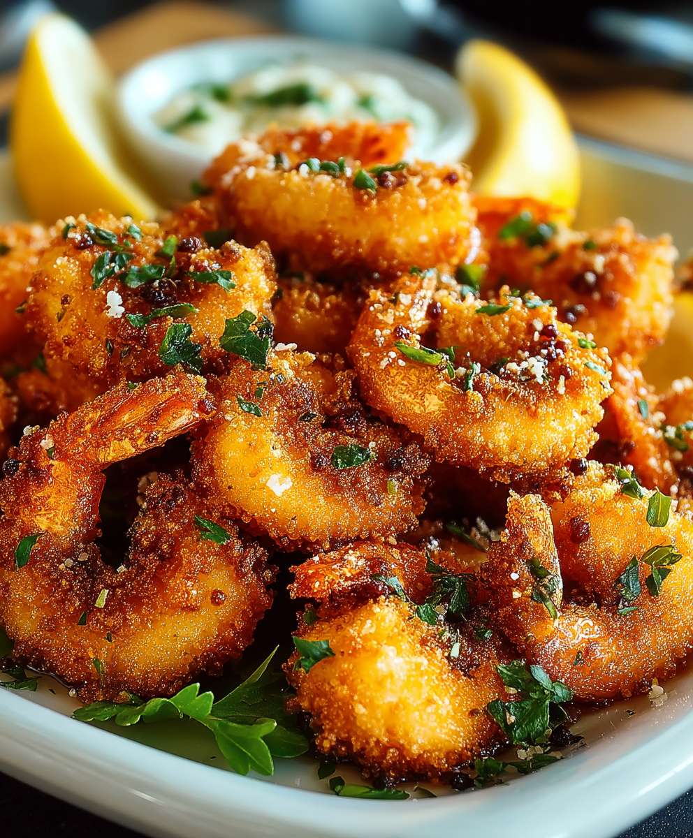 Panko Gebratene Garnelen