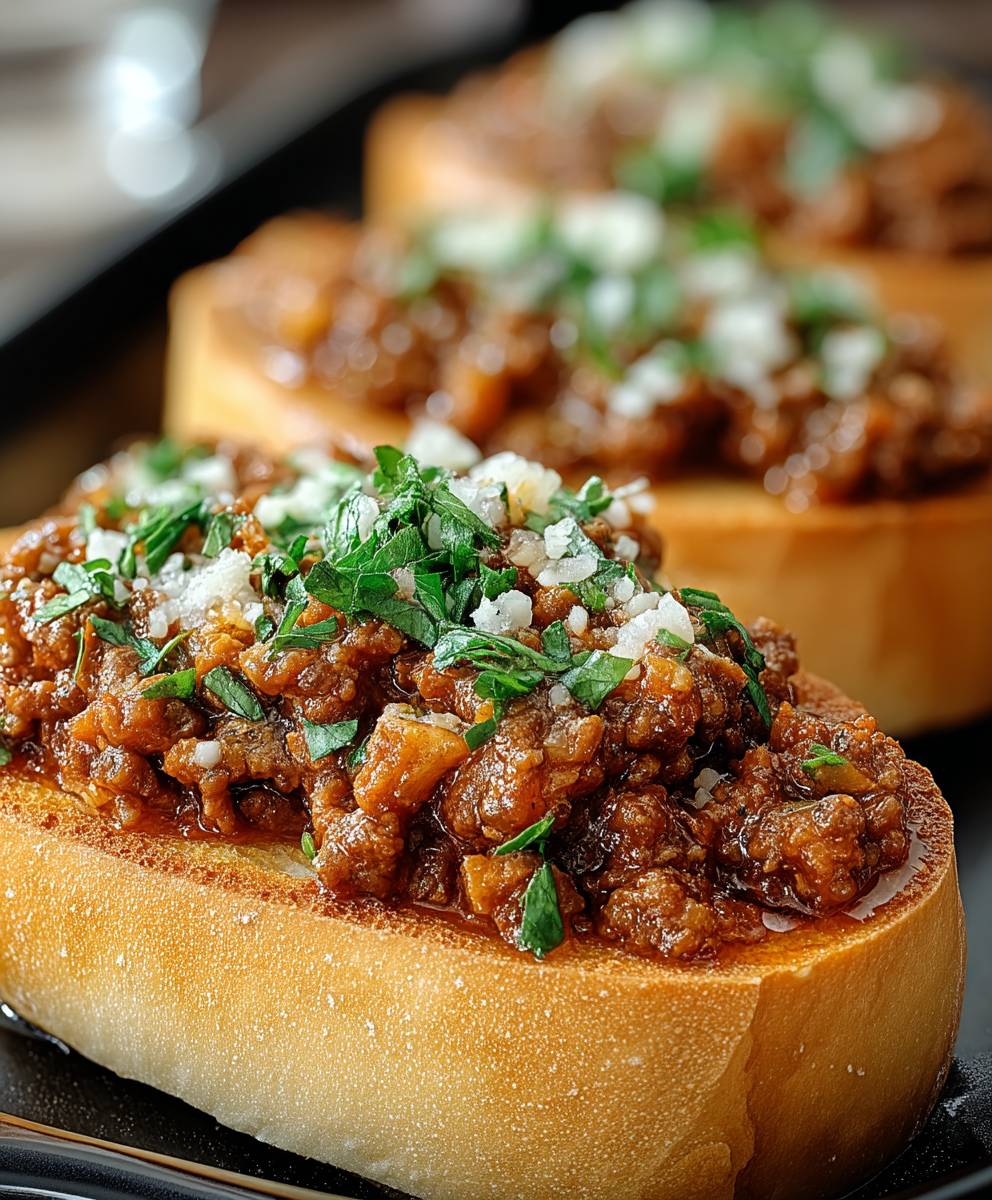 Italienische Sloppy Joes