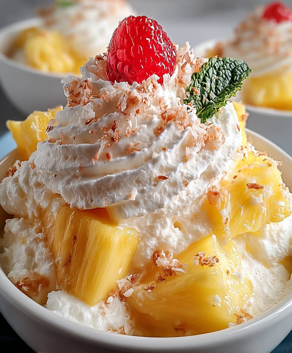 Ananas Fluff selber machen
