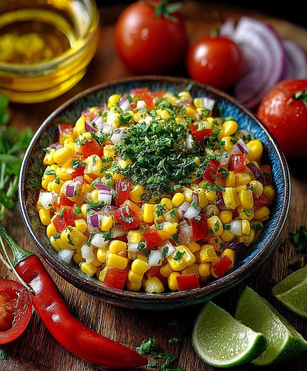 Maissalsa einfach zubereiten