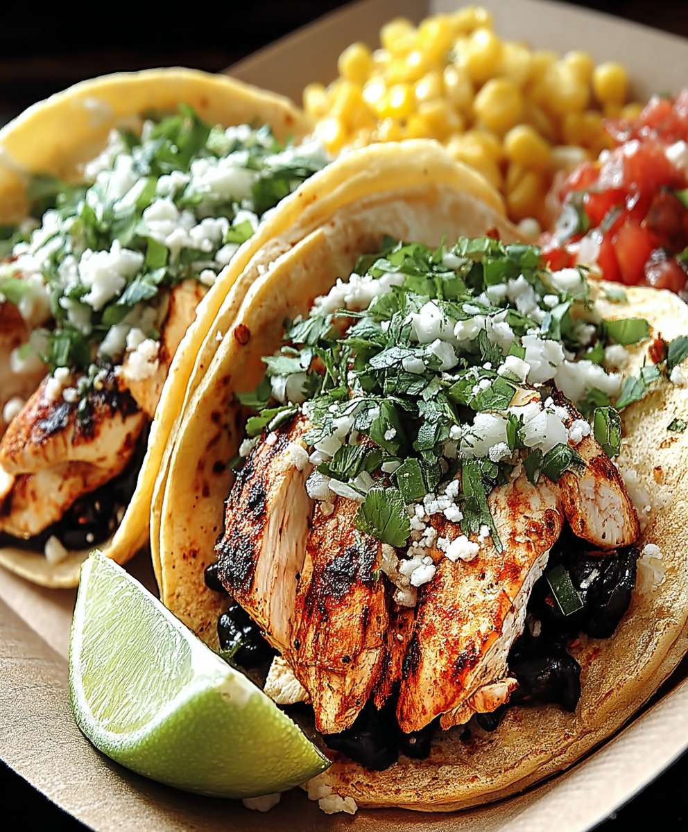 Margarita Hähnchen Tacos