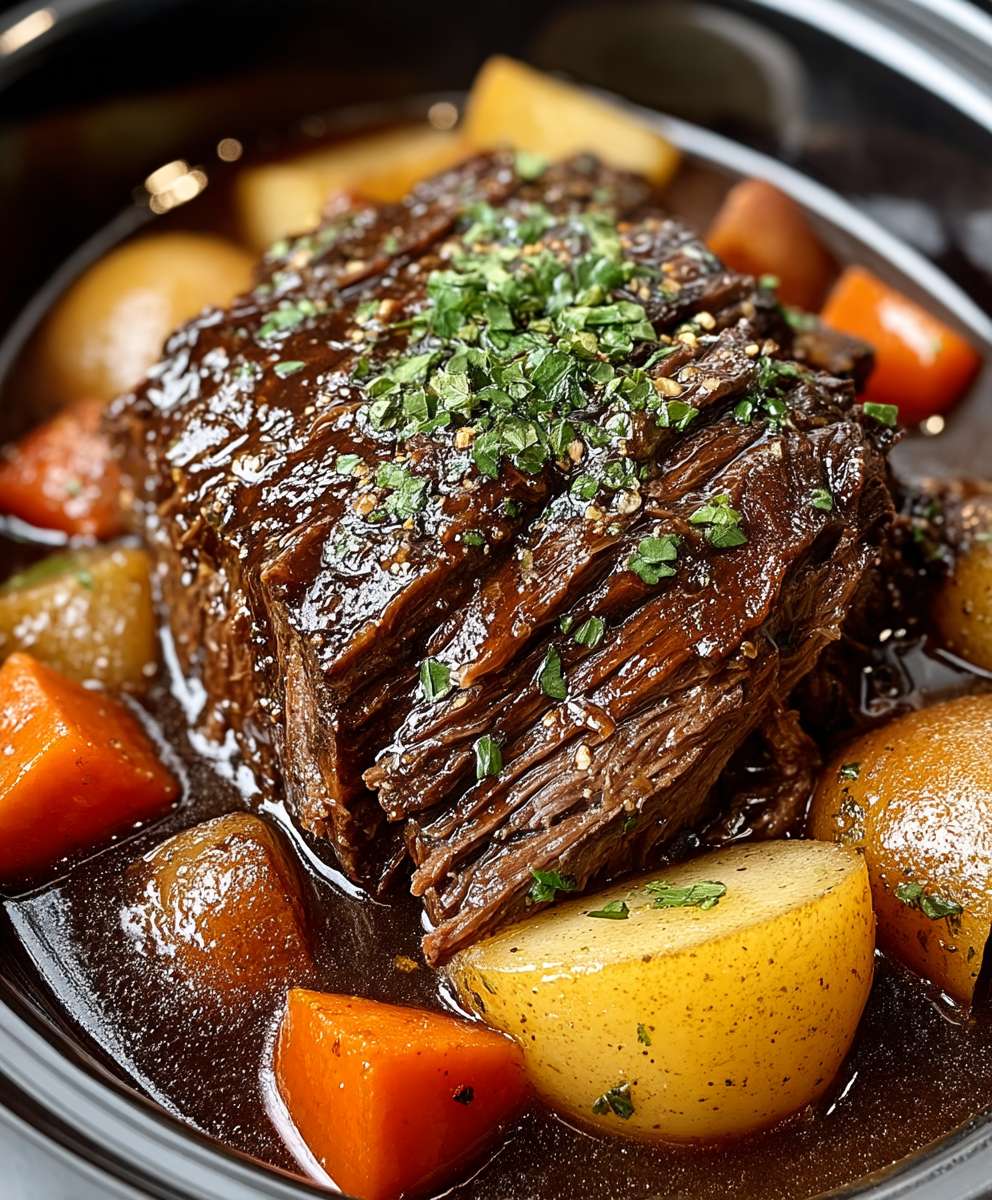 Crockpot Braten zartes Mahl