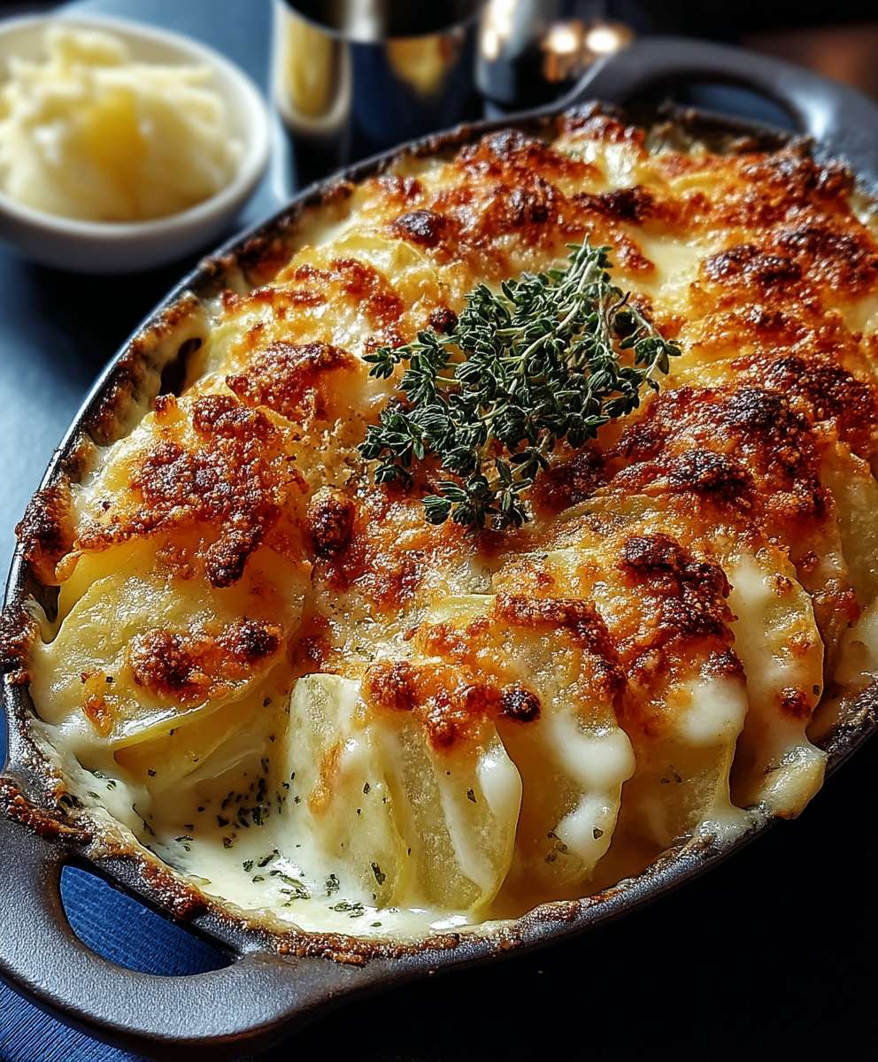 Kartoffelauflauf einfach zubereiten