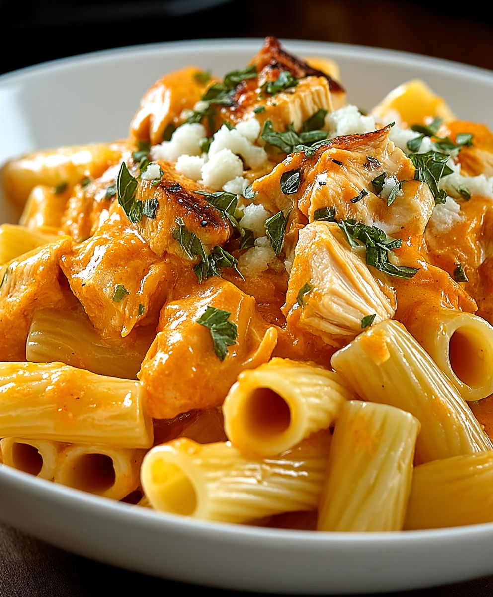 Buffalo Chicken Rigatoni