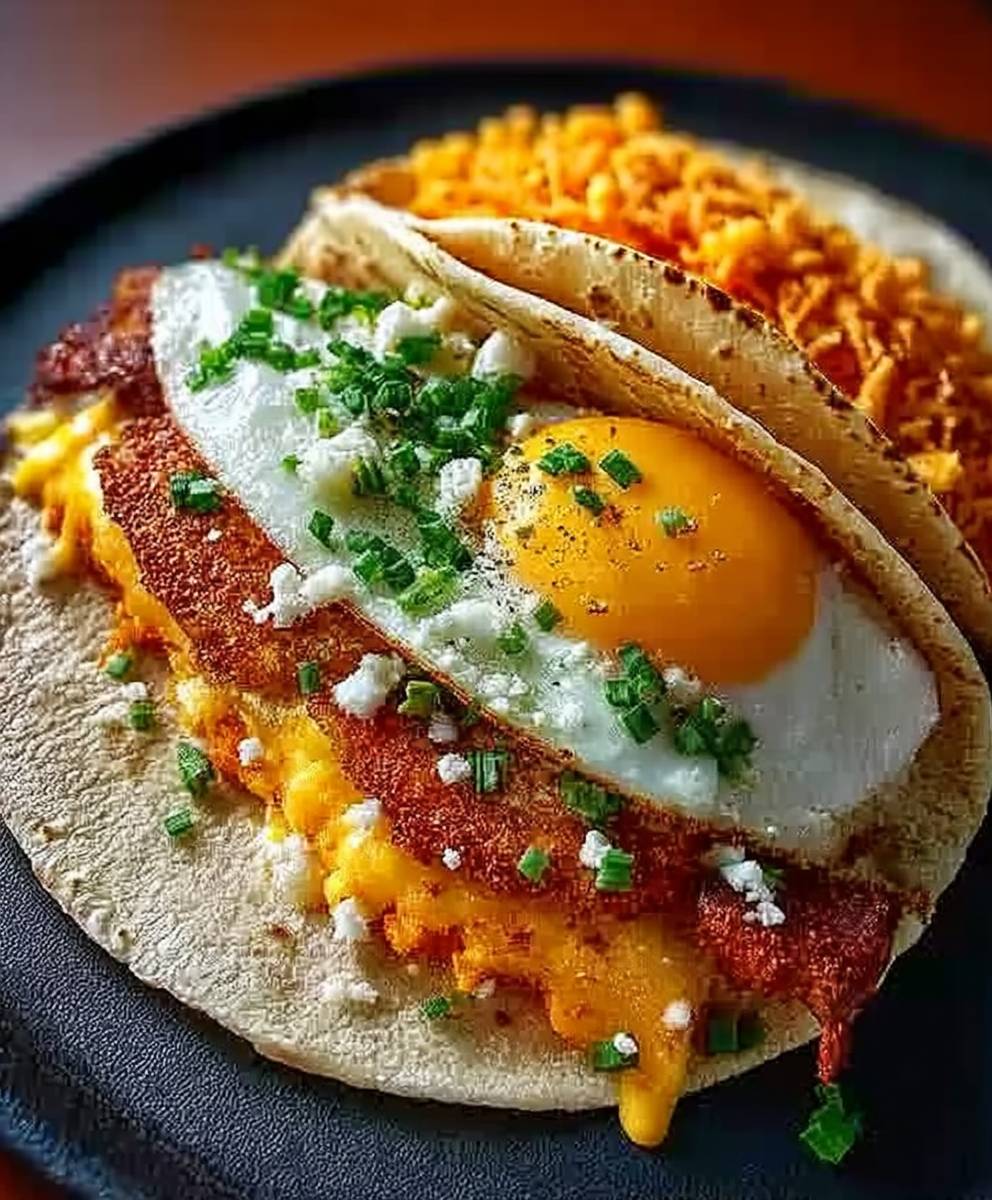 Kartoffel Ei Käse Taco