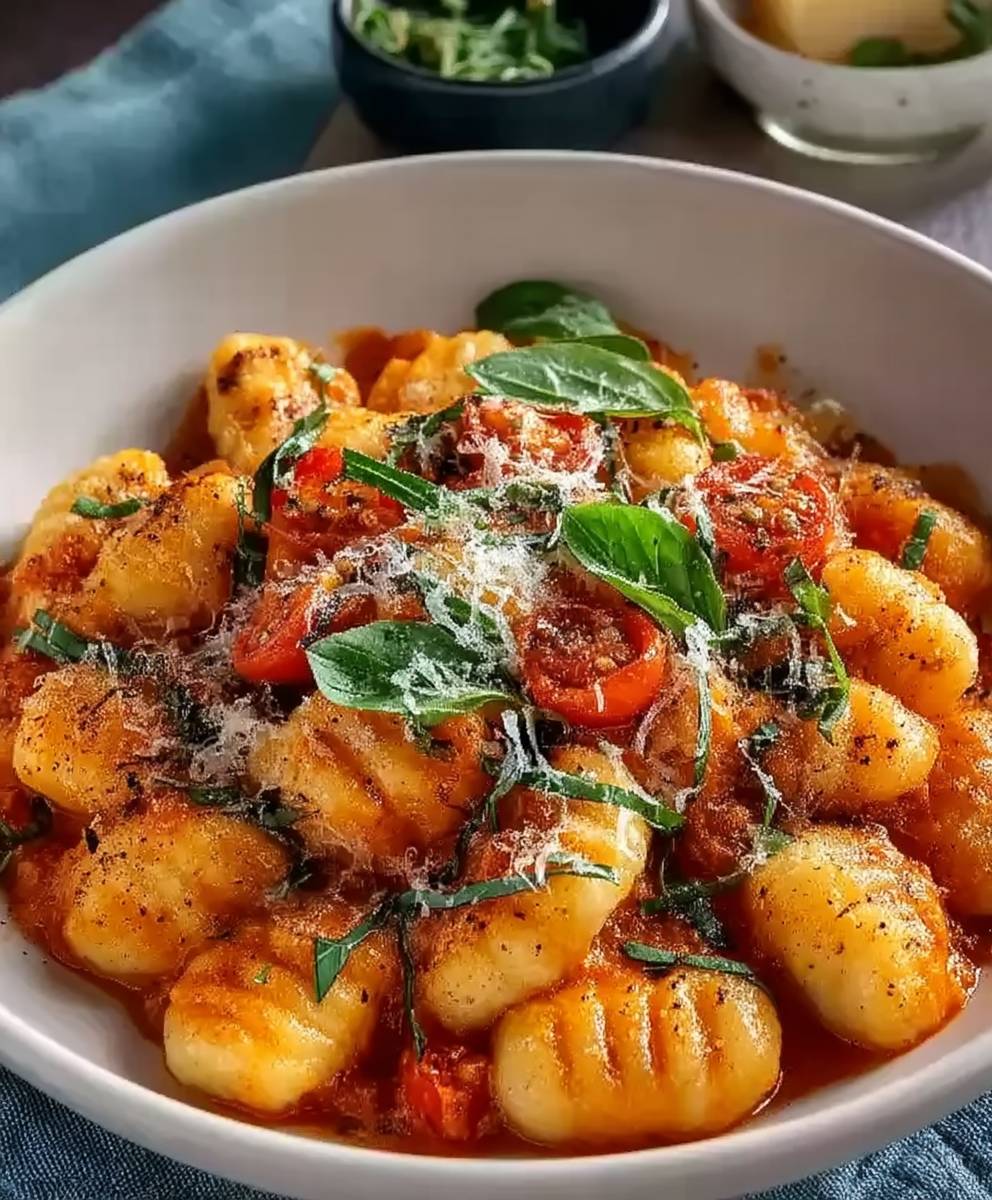 Cremige Tomaten Gnocchi