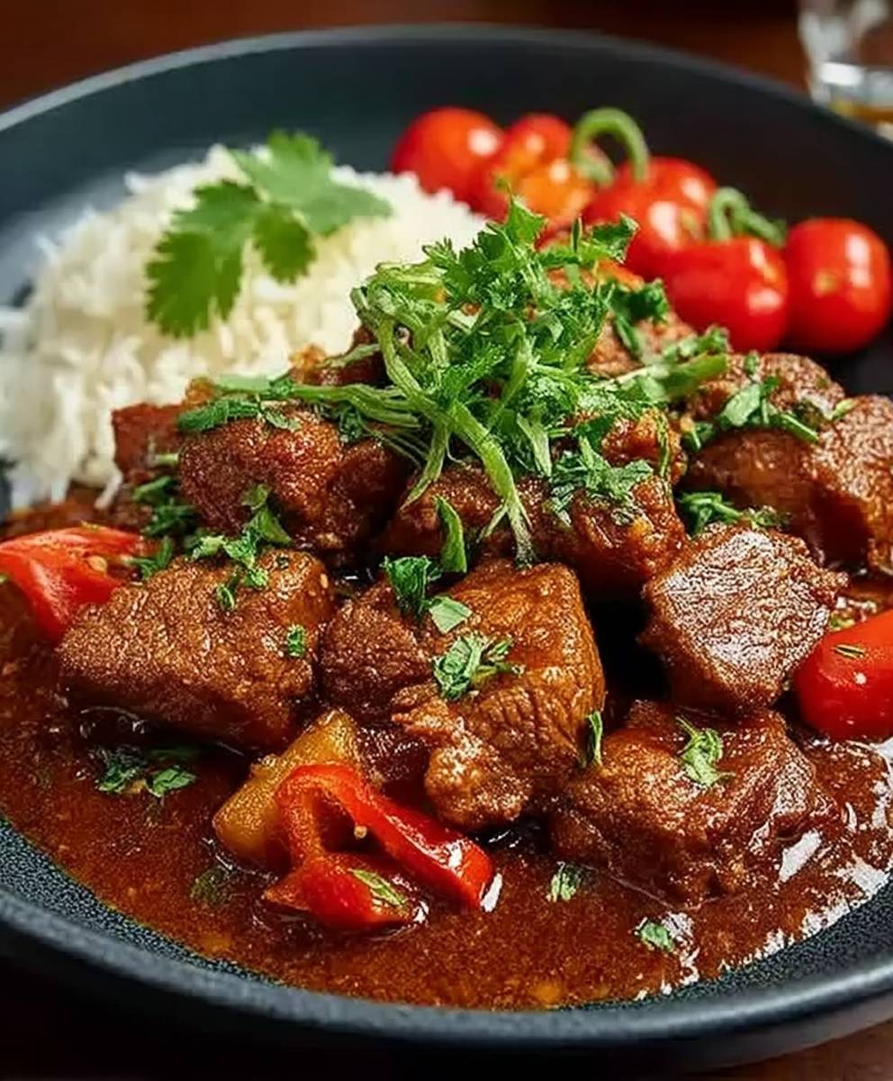 Lamm Madras zubereiten