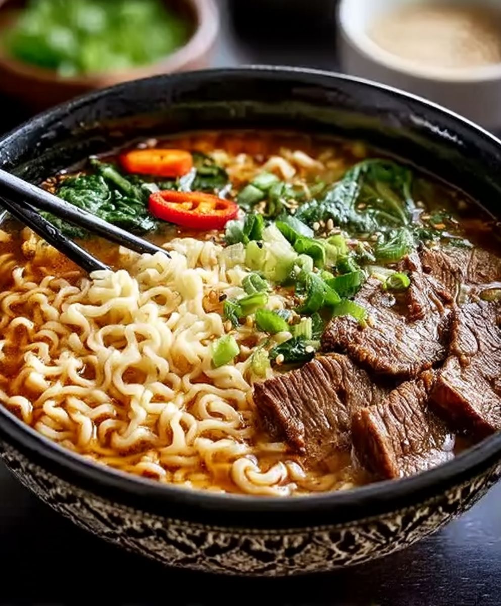 Langsamkochtopf Ramen