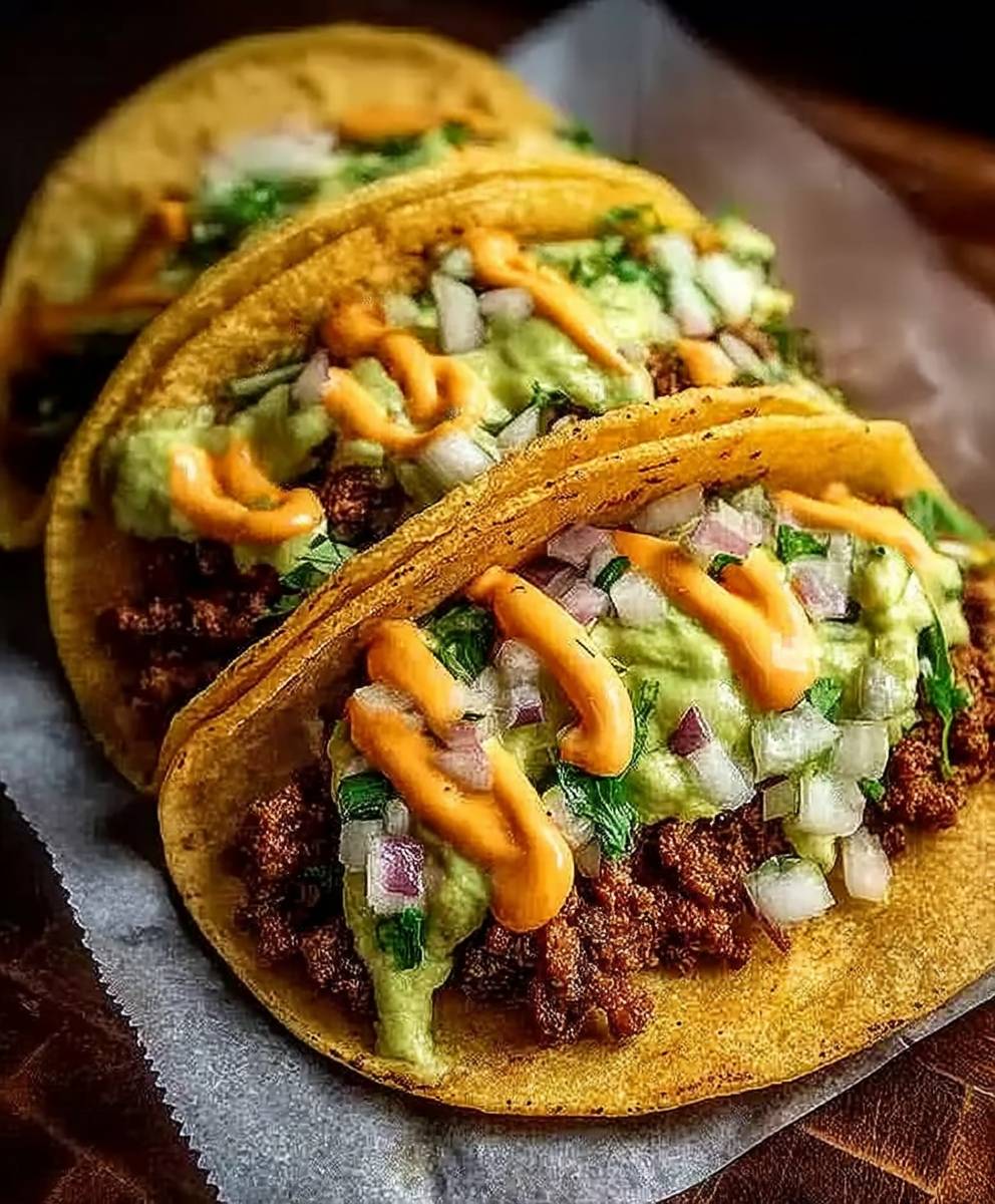 Smash Burger Tacos