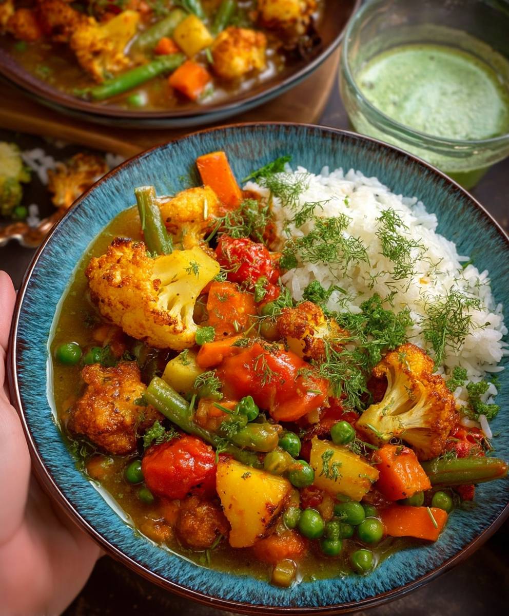 Gemüse Curry einfach zubereiten