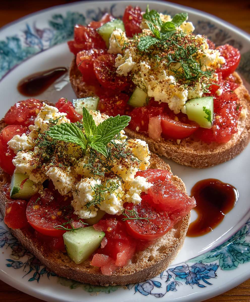 Kretischer Dakos Salat