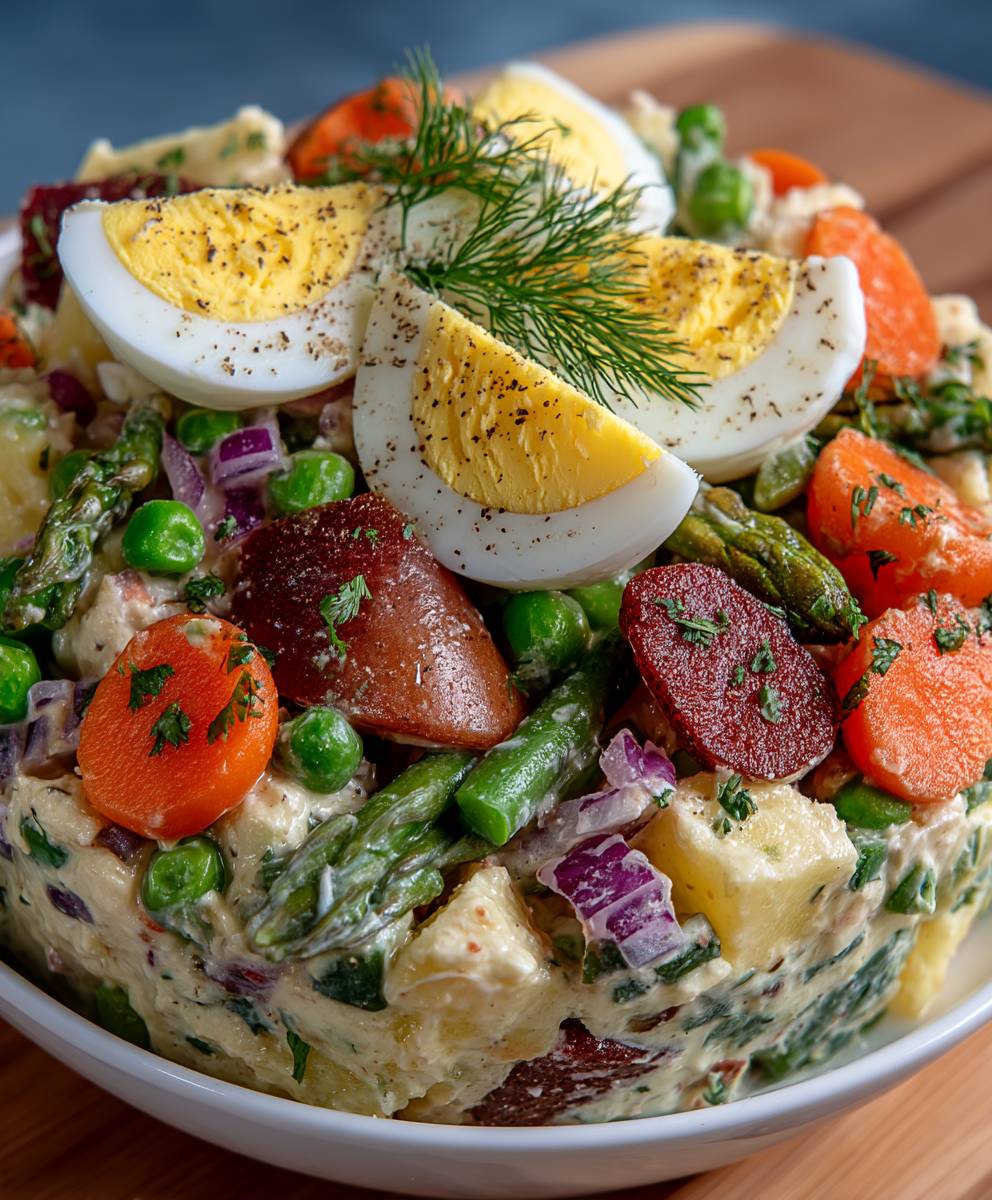 Ensalada Rusa Karibik Twist