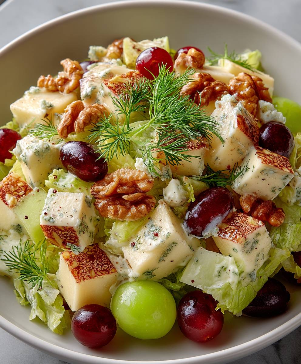 Waldorf Salat klassisch zubereiten