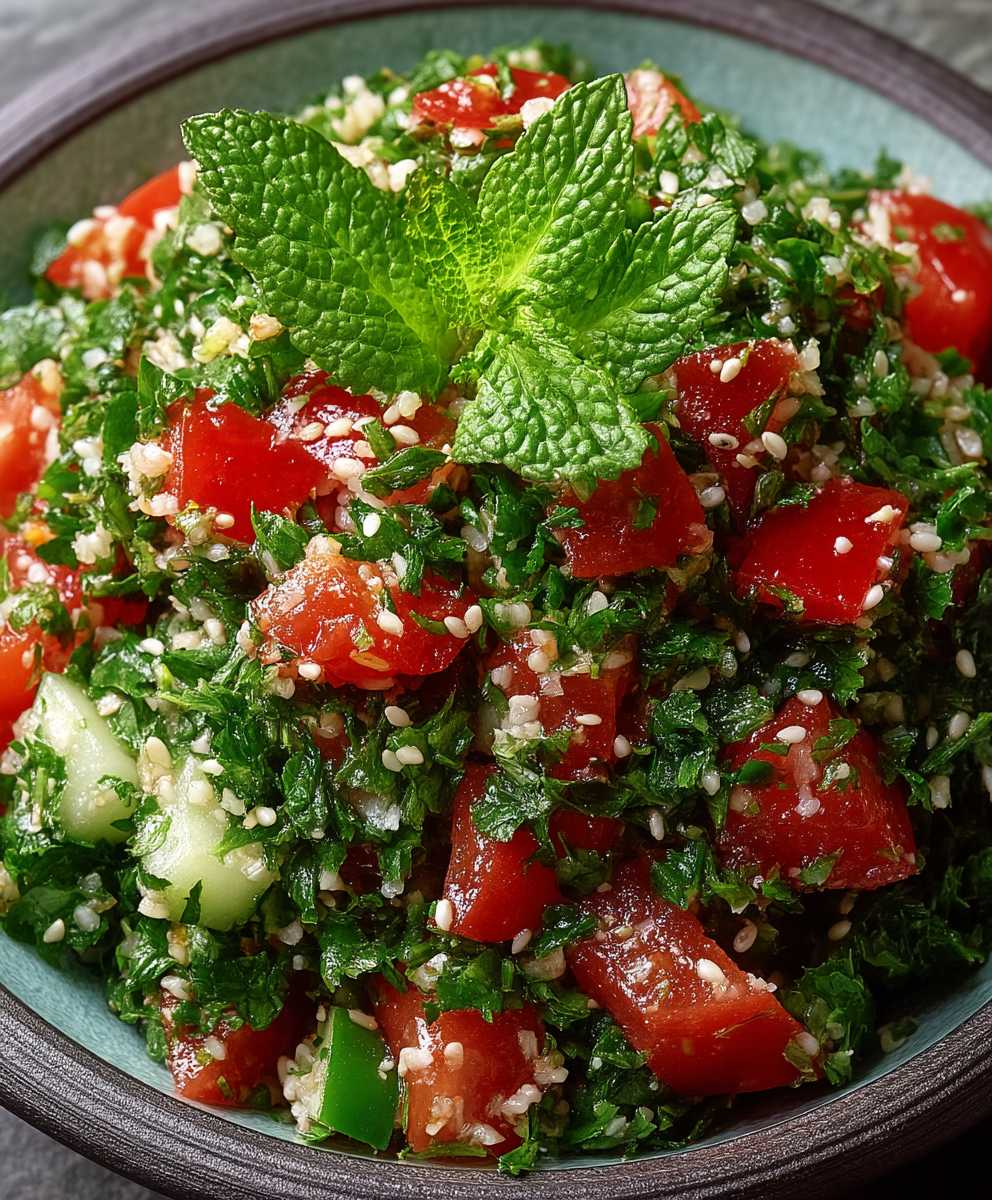 Tabouleh Petersiliensalat Libanesisch