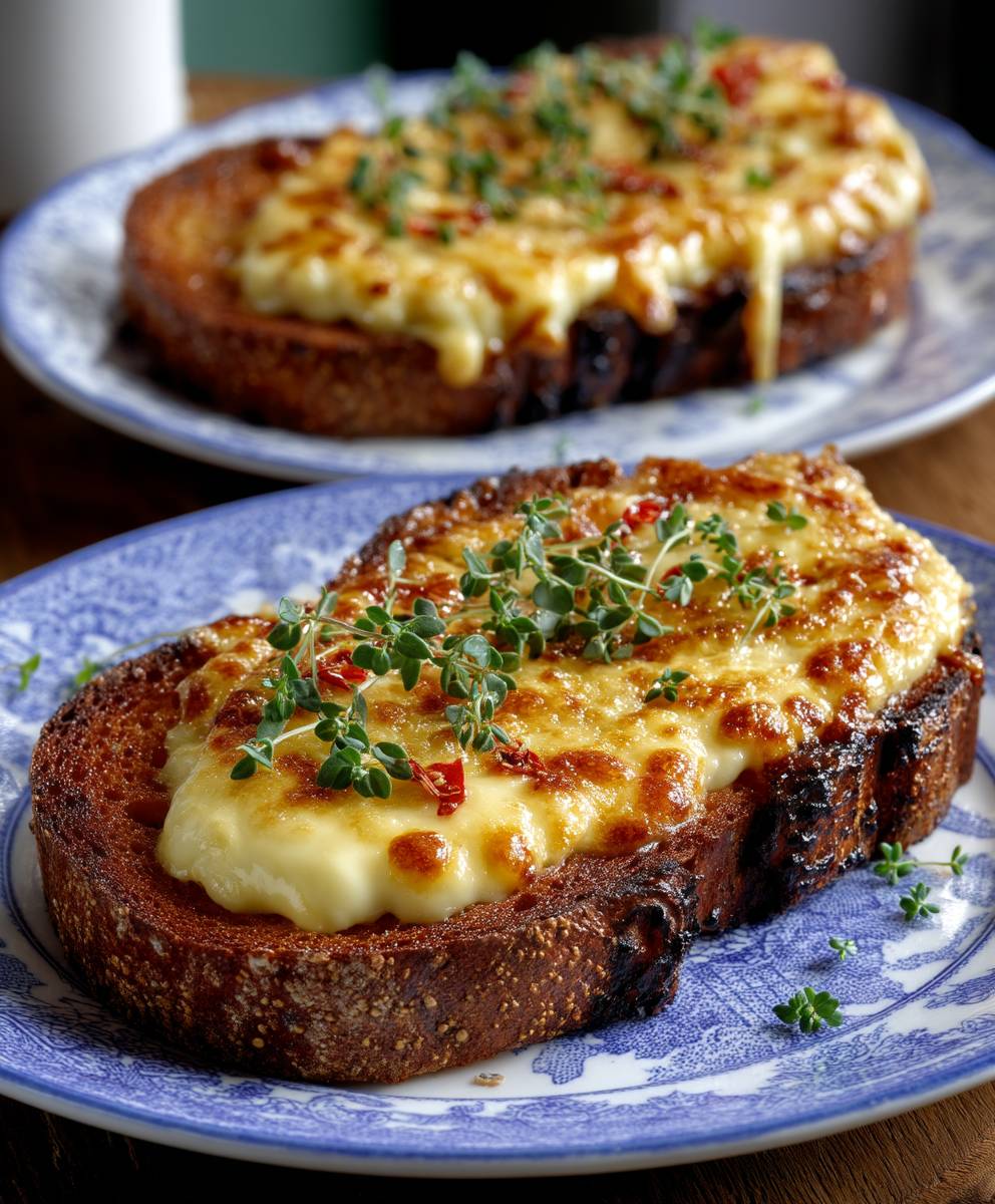 Welsh Rarebit Käsetoast