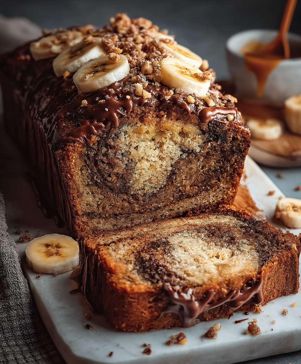 Marmor Bananenbrot backen