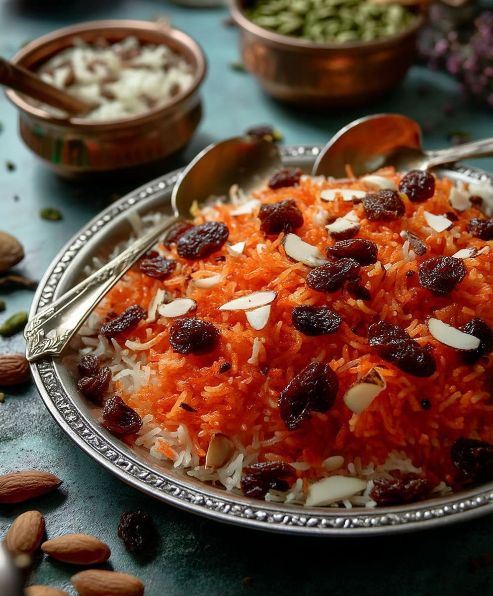 Zarda Süßspeise Reis Nüsse