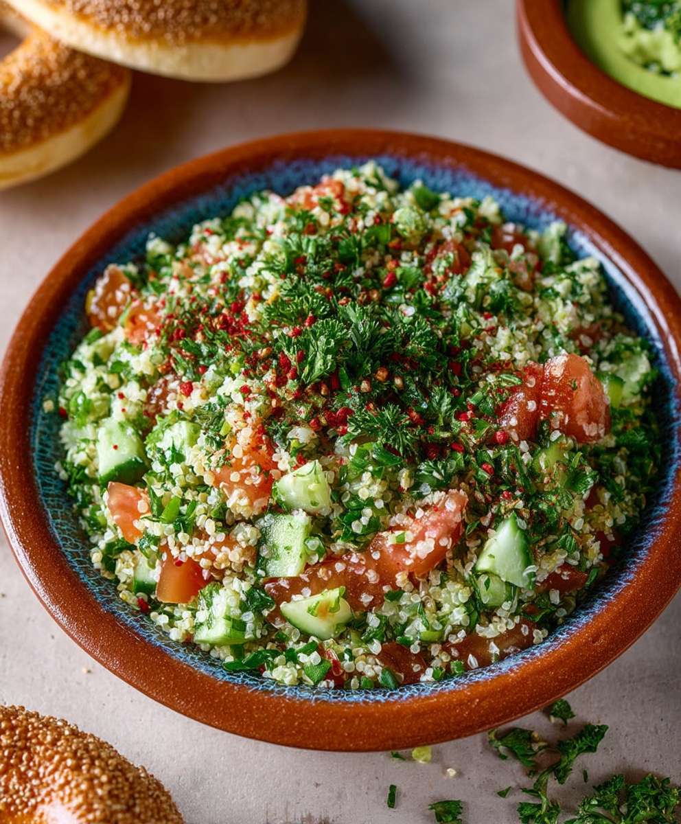 Quinoa Tabouleh zubereiten