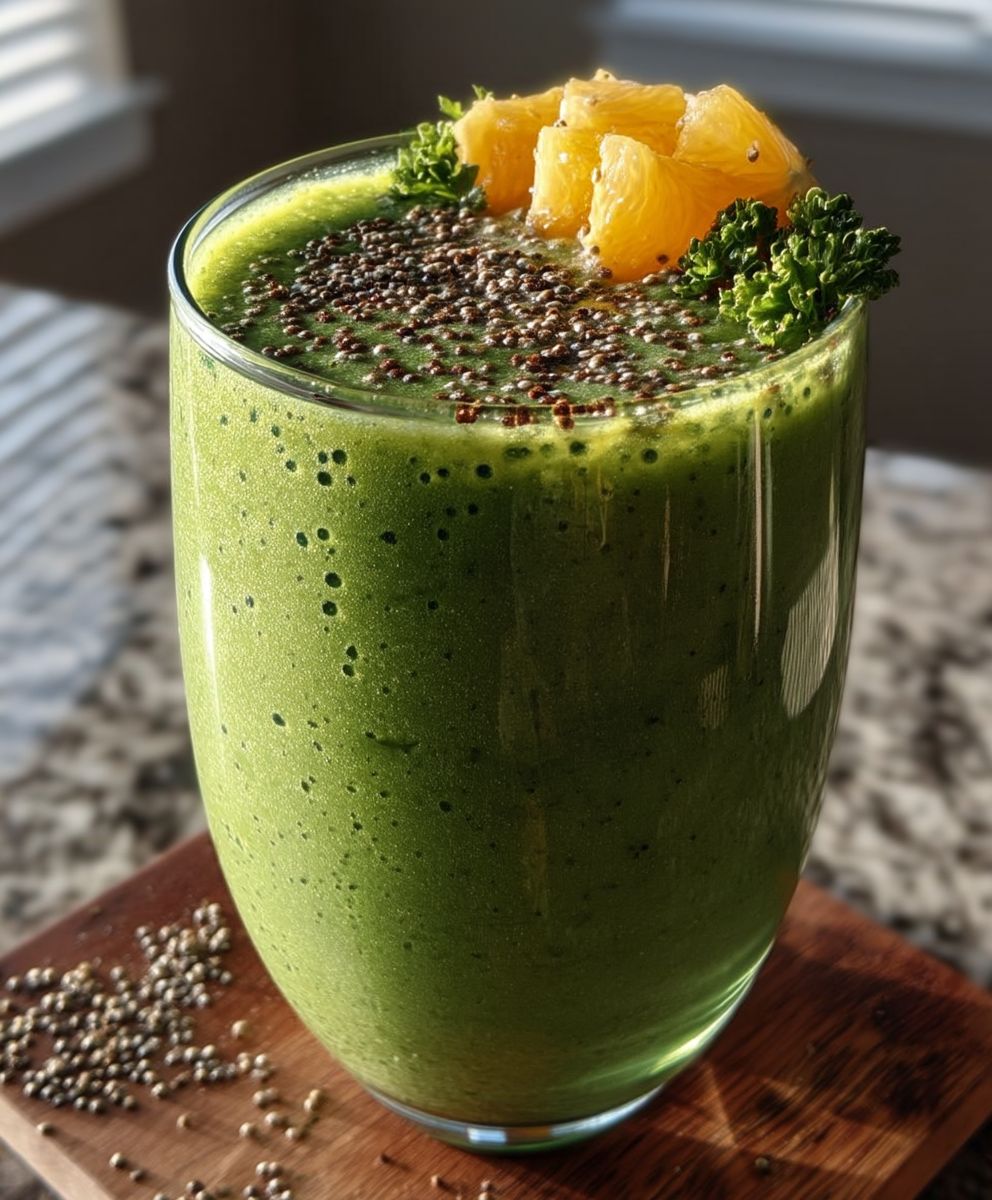 Grüner Smoothie schnell zubereiten