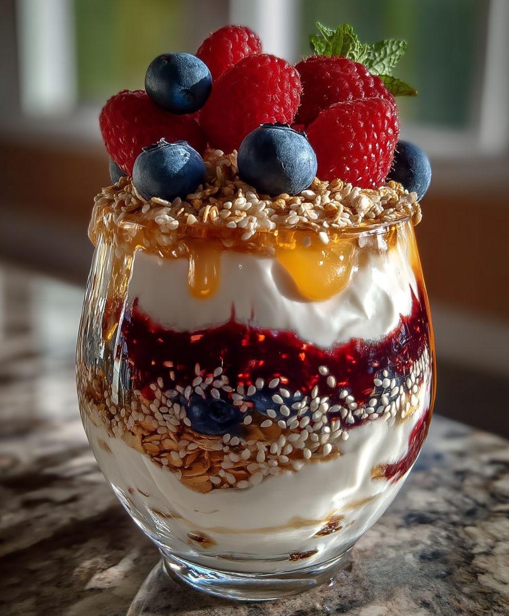 Joghurt Parfait einfach unwiderstehlich