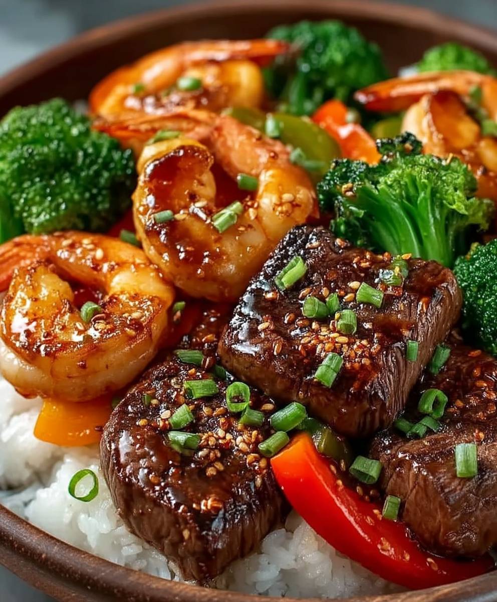 Teriyaki Surf and Turf