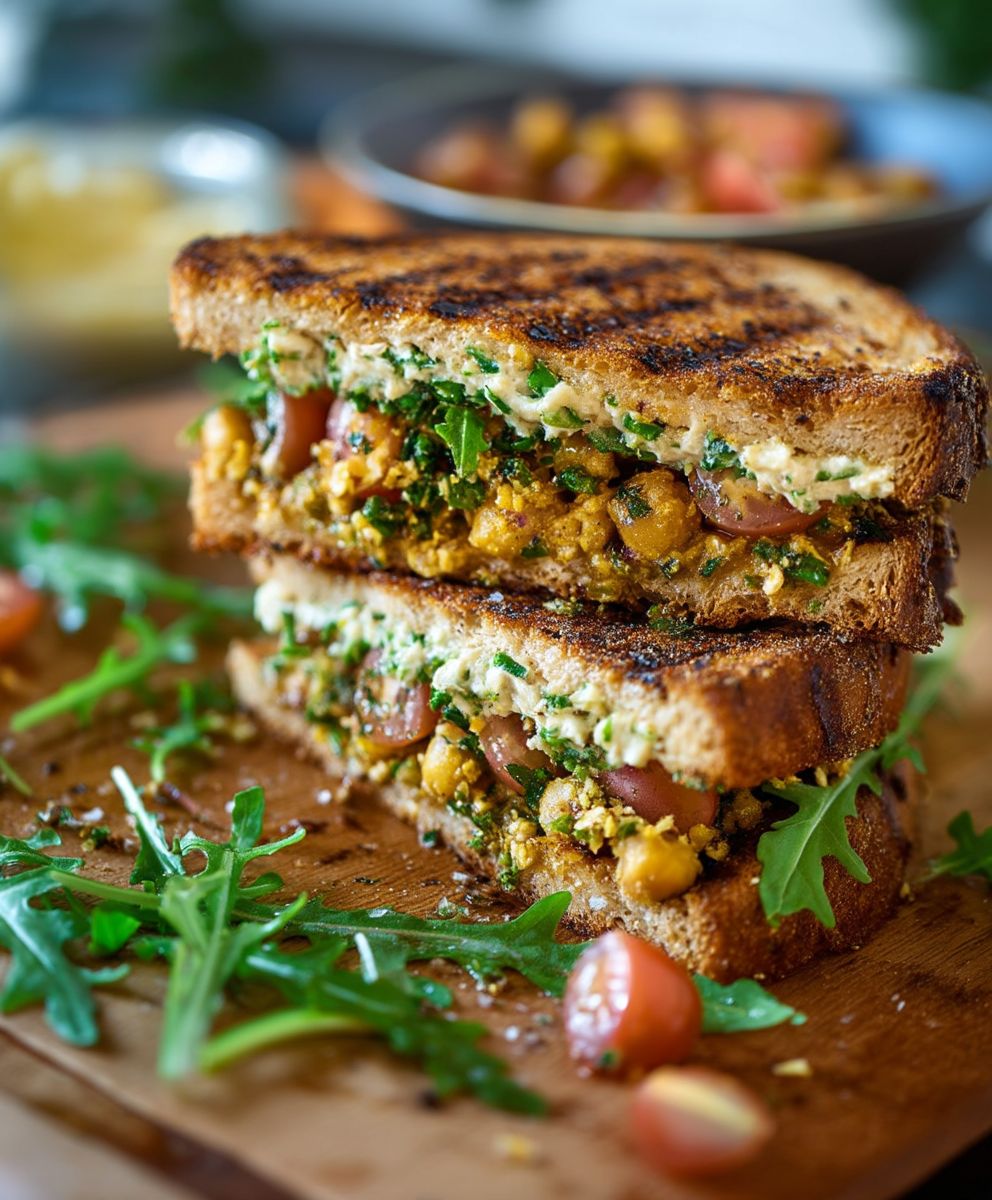 Kichererbsen Sandwich Ideen