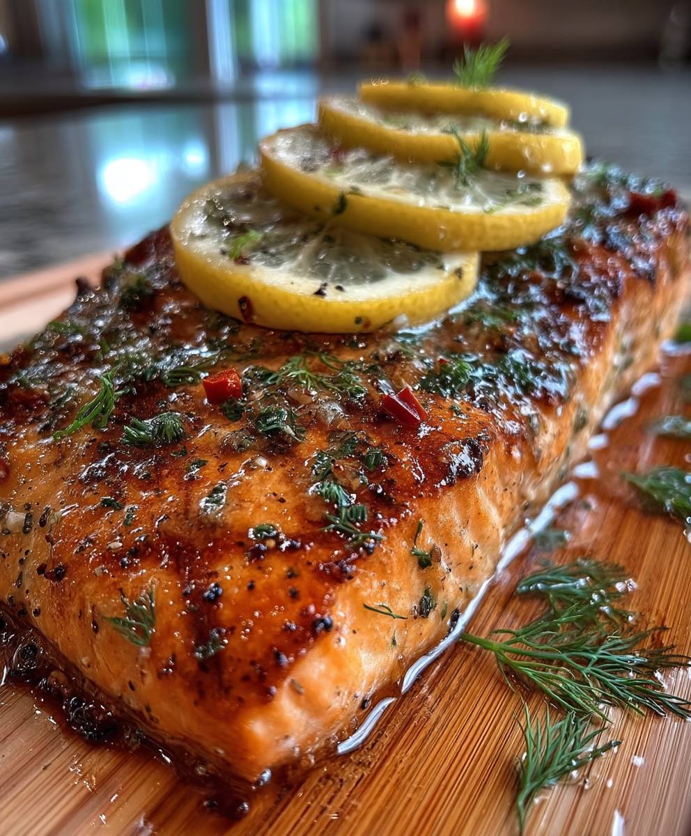 Zedernholz Lachs zubereiten