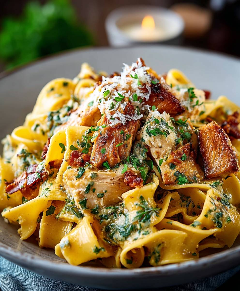 Hähnchen Florentiner Pasta