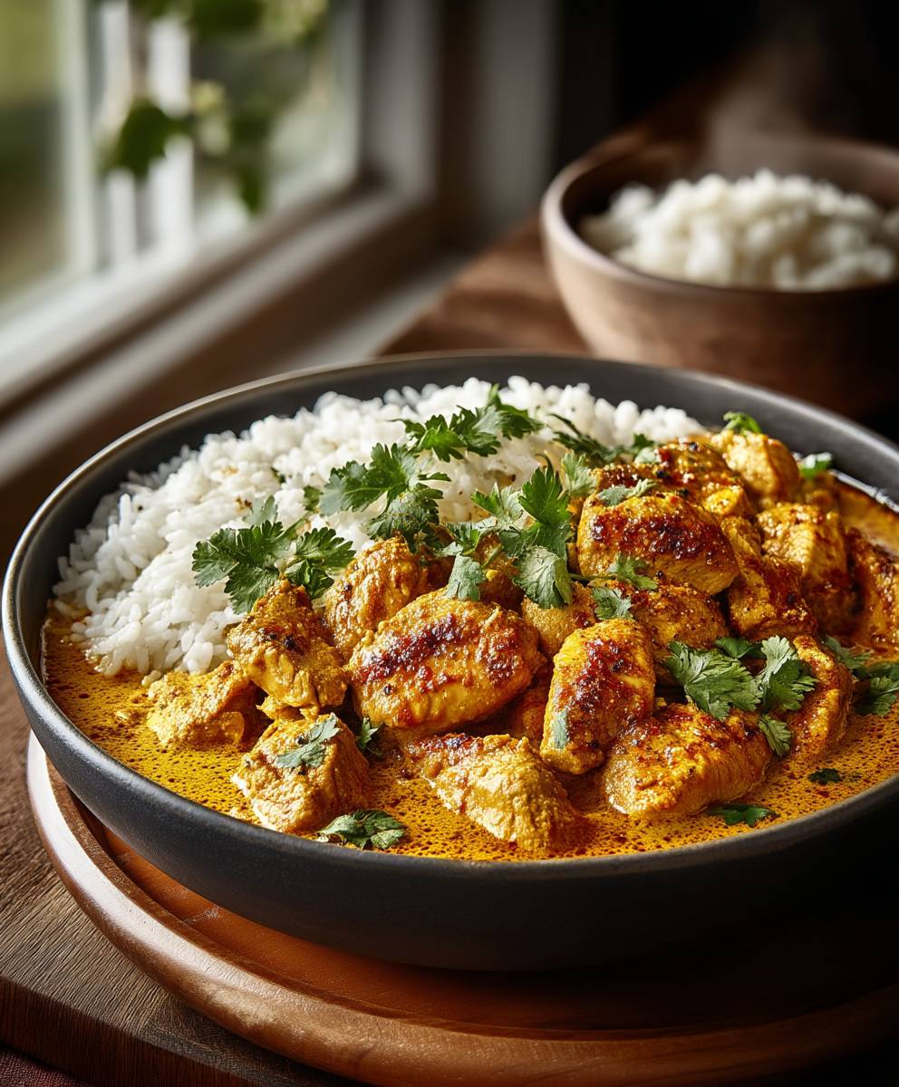 Hähnchen Korma zubereiten